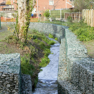 Garden Landscaping Retaining Wall Welded Gabion Baskets Rust Proof Zinc Coated Mesh CE ISO