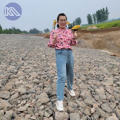 Wire Mesh Basket Gabion 2mx1mx1m For Flexible And Durable Riverbank Protection And Aesthetic Appeal