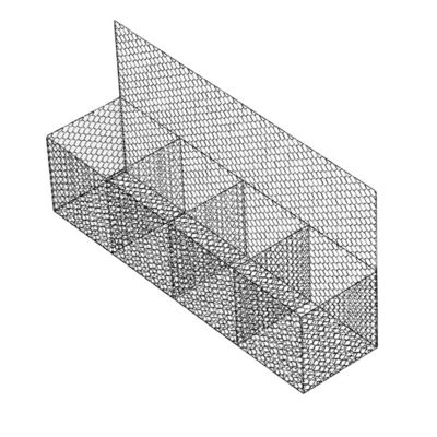 Permeable And Hydrostatic Pressure Resistant Gabion Cage Wall For Riverbed Protection And Landslide Control
