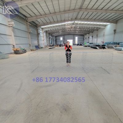 Flexible And Versatile 80*100mm 100*120mm Mesh Hole Gabion Boxes For Earth Retention And Soil Erosion