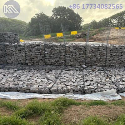 Standard Gabion Baskets For Constructing Retaining Walls Vegetation And Water Management