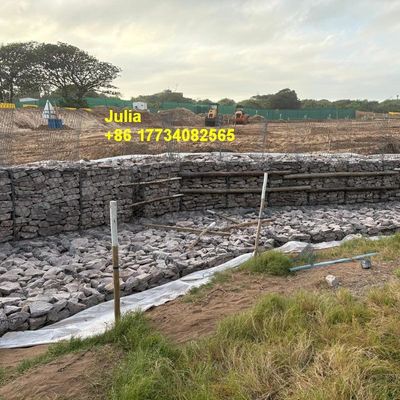 Galvanized Gabion Fence Mesh - High-Strength Retaining Wall for Any Terrain