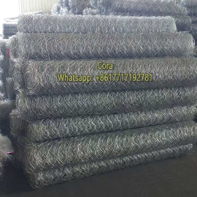 Corrosion-Proof 260 g/m² Zinc Coated 2×1×1 m Galvanized Gabion Box Wall for Gabion Retaining Protection Wall