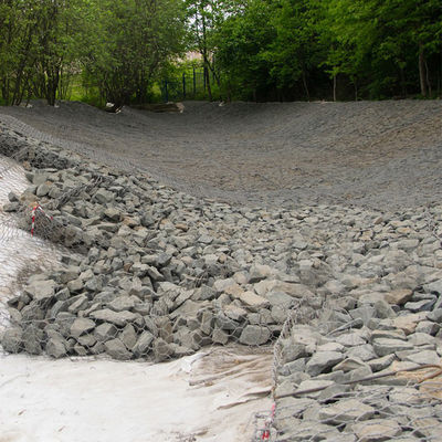 Hexagonal Woven Gabion Stone Cage Retaining Wall Hydraulic Engineering Slope Stabilization Anti Corrosion