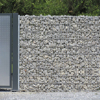 Practical Gabion Retaining Wall With Cover Stable Gabion wall planting Welded Gabion Basket
