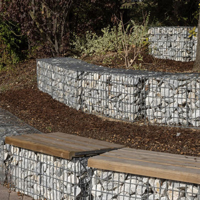 Welded Gabion Solutions Durable Customizable Garden Stone Cages For Modern Landscaping