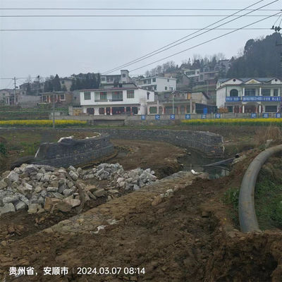Hexagonal Gabion Cage Wire Rock Retaining Wall River Bank Flood Control Erosion Protection Galvanized CE ISO