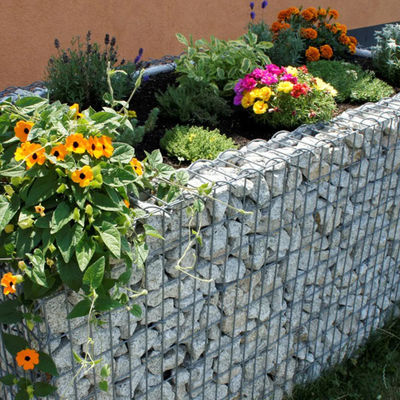 Welded Wire Gabion Box Better Tensile Strength Customized Service