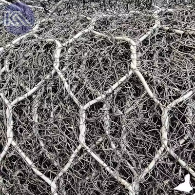 Combination Geotextile Gabion Rock Fall Netting Galvanized Hexagonal Steel Wire Mesh Grid Erosion Control