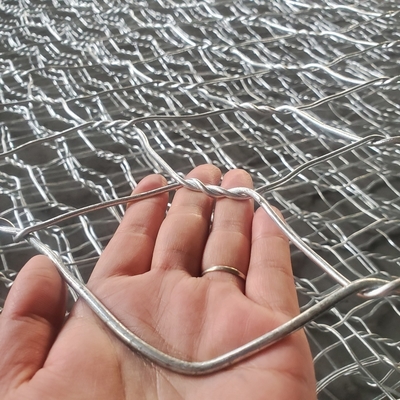 Hot-Dipped Galvanized Hexagonal Gabion Mesh Cage for Slope and Riverbank Protection